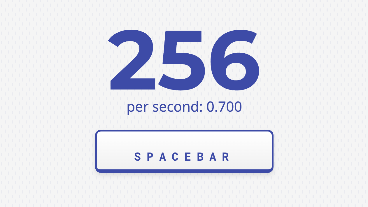 Play Spacebar Clicker - The Ultimate Clicking Challenge