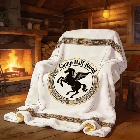 Camp Half-Blood Throw Blanket