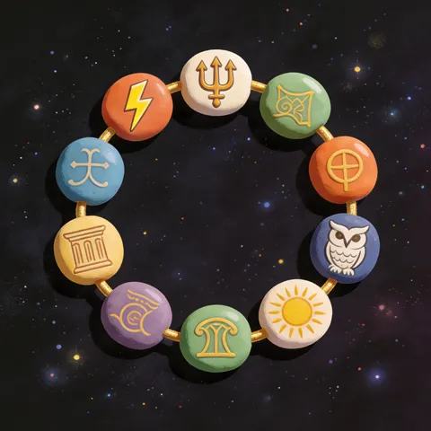 Camp Half-Blood Bead Necklace