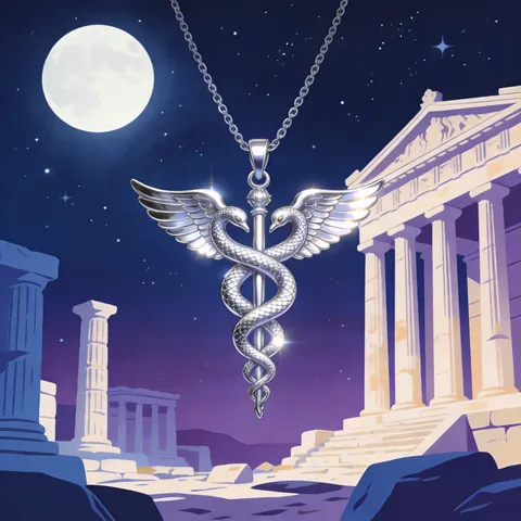 Olympian Serpent Necklace