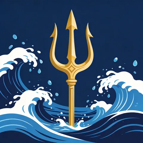 Poseidon's Trident Pendant